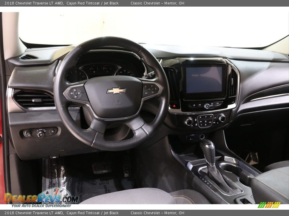 2018 Chevrolet Traverse LT AWD Cajun Red Tintcoat / Jet Black Photo #6