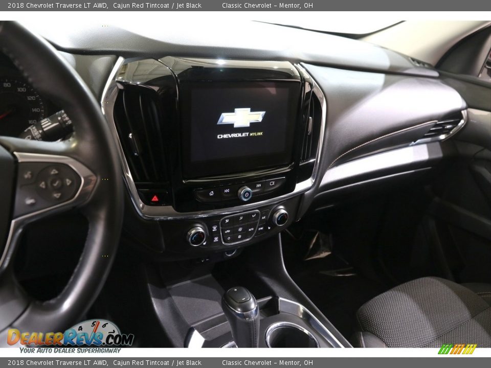 2018 Chevrolet Traverse LT AWD Cajun Red Tintcoat / Jet Black Photo #9