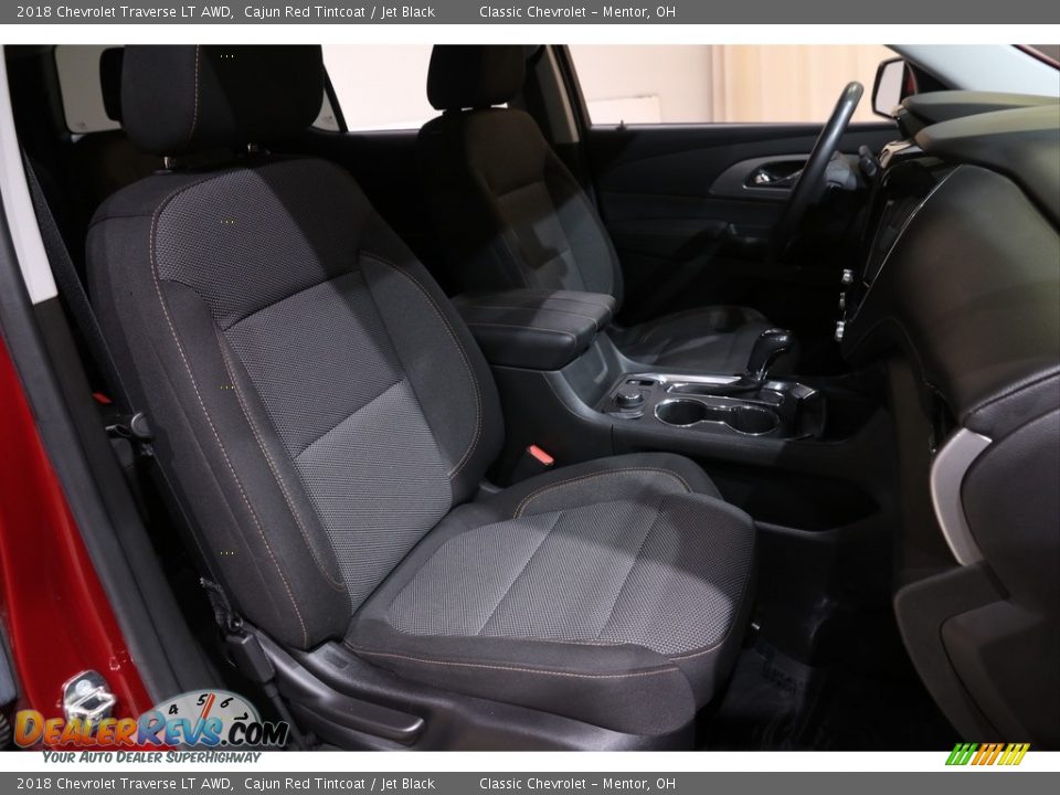 2018 Chevrolet Traverse LT AWD Cajun Red Tintcoat / Jet Black Photo #16