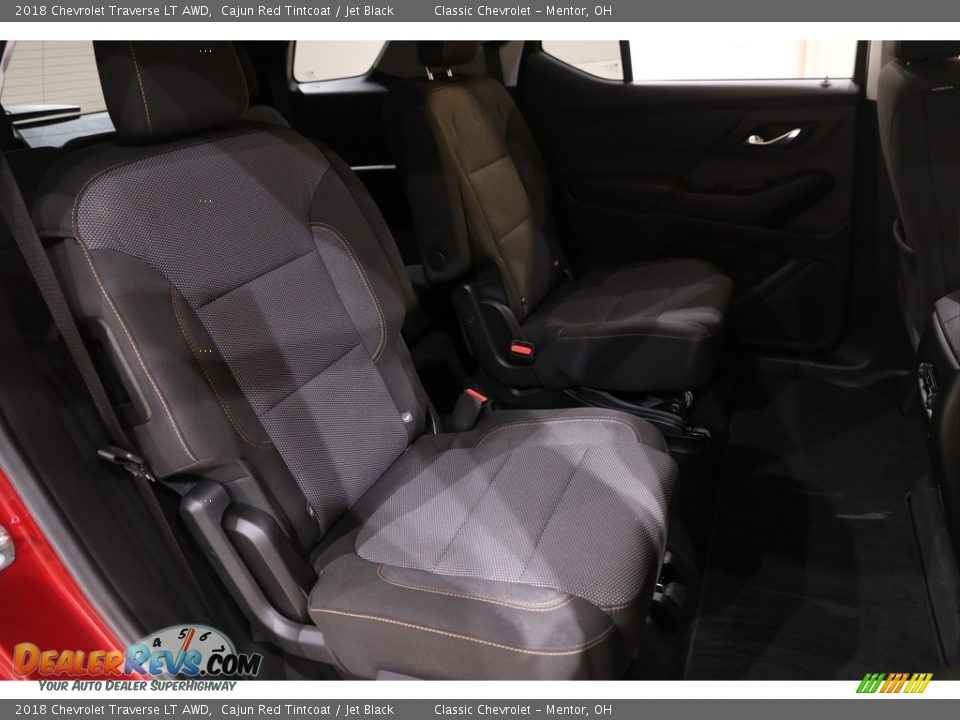 2018 Chevrolet Traverse LT AWD Cajun Red Tintcoat / Jet Black Photo #17