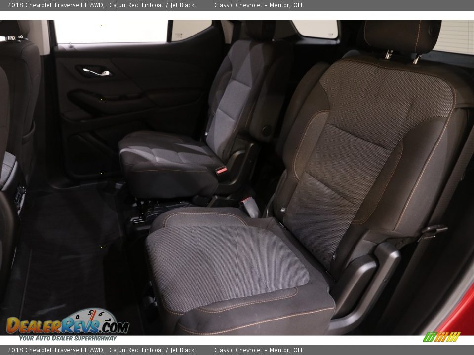 2018 Chevrolet Traverse LT AWD Cajun Red Tintcoat / Jet Black Photo #18