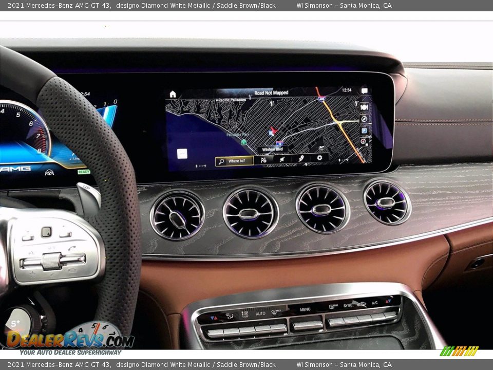 Navigation of 2021 Mercedes-Benz AMG GT 43 Photo #6