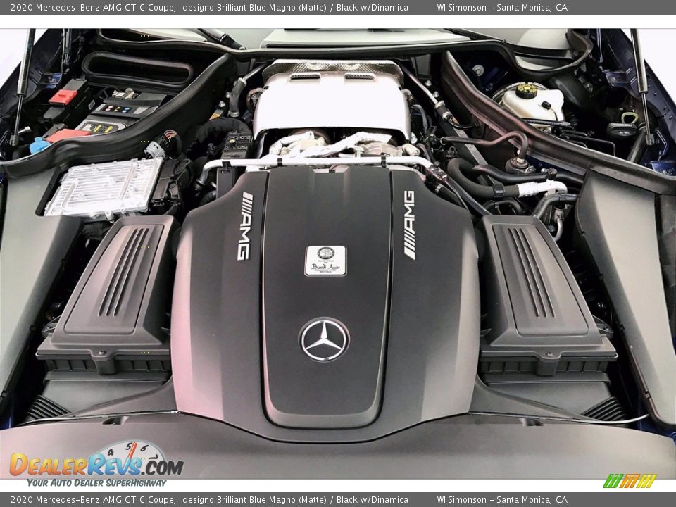 2020 Mercedes-Benz AMG GT C Coupe 4.0 Liter Twin-Turbocharged DOHC 32-Valve VVT V8 Engine Photo #8
