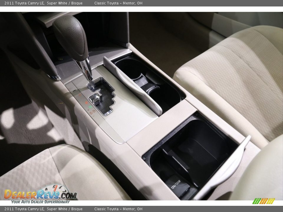 2011 Toyota Camry LE Super White / Bisque Photo #13