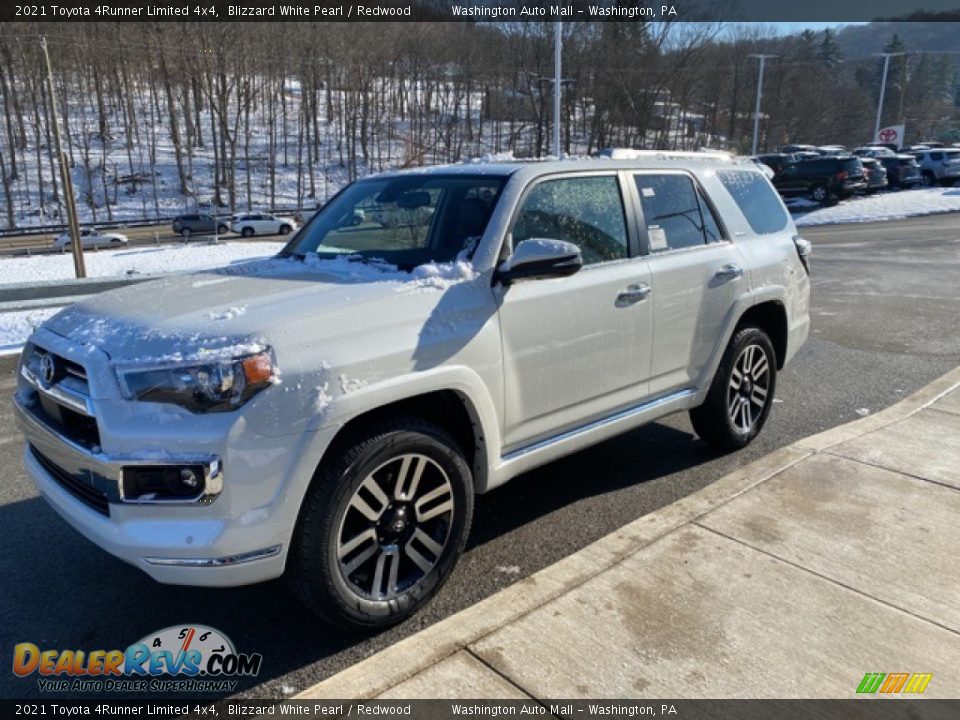 2021 Toyota 4Runner Limited 4x4 Blizzard White Pearl / Redwood Photo #13