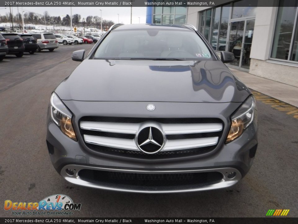 2017 Mercedes-Benz GLA 250 4Matic Mountain Grey Metallic / Black Photo #4