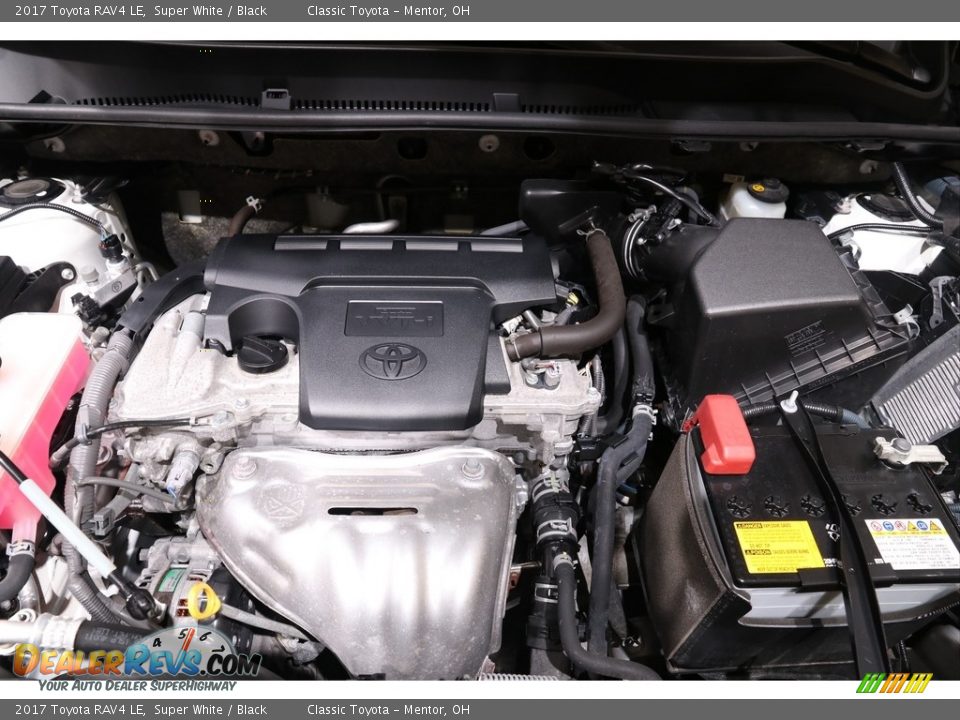 2017 Toyota RAV4 LE Super White / Black Photo #18