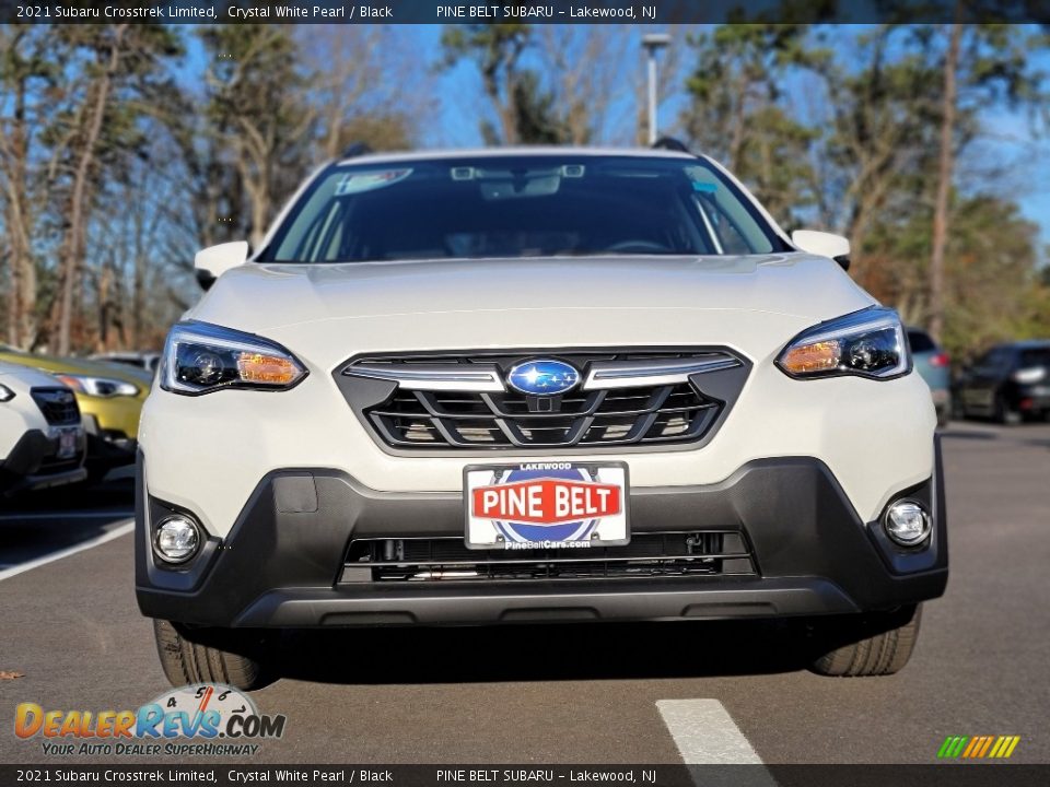 2021 Subaru Crosstrek Limited Crystal White Pearl / Black Photo #3