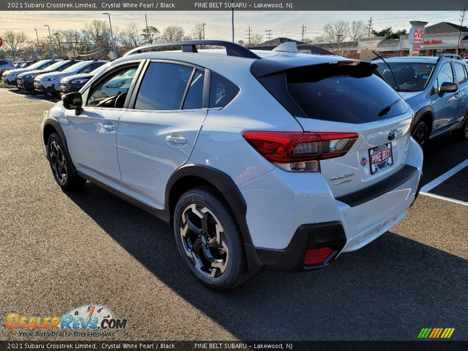 2021 Subaru Crosstrek Limited Crystal White Pearl / Black Photo #6