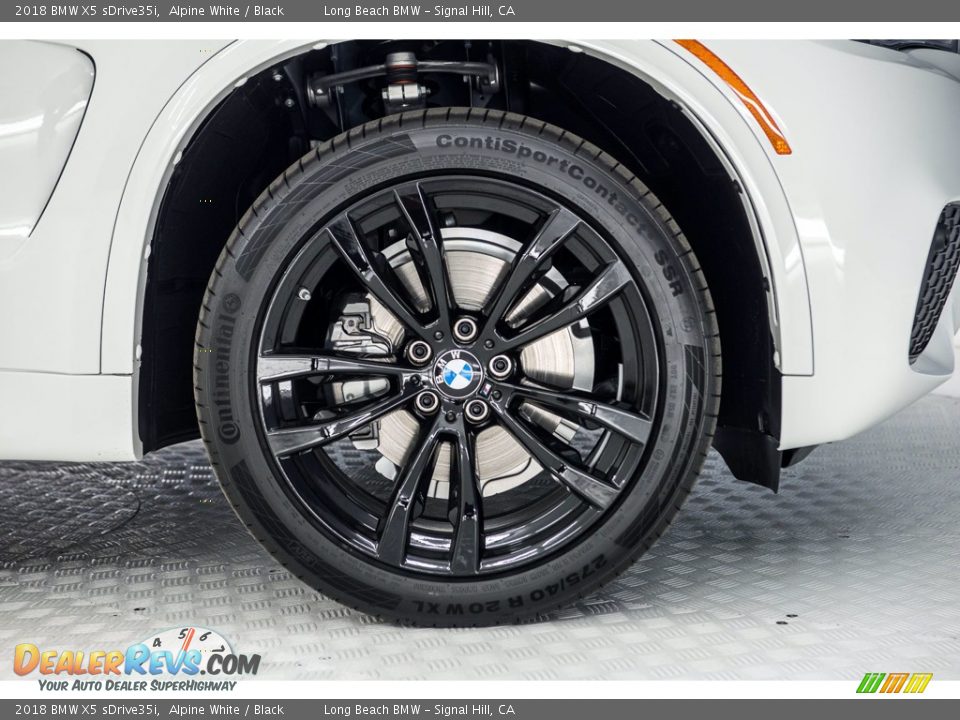 2018 BMW X5 sDrive35i Alpine White / Black Photo #9
