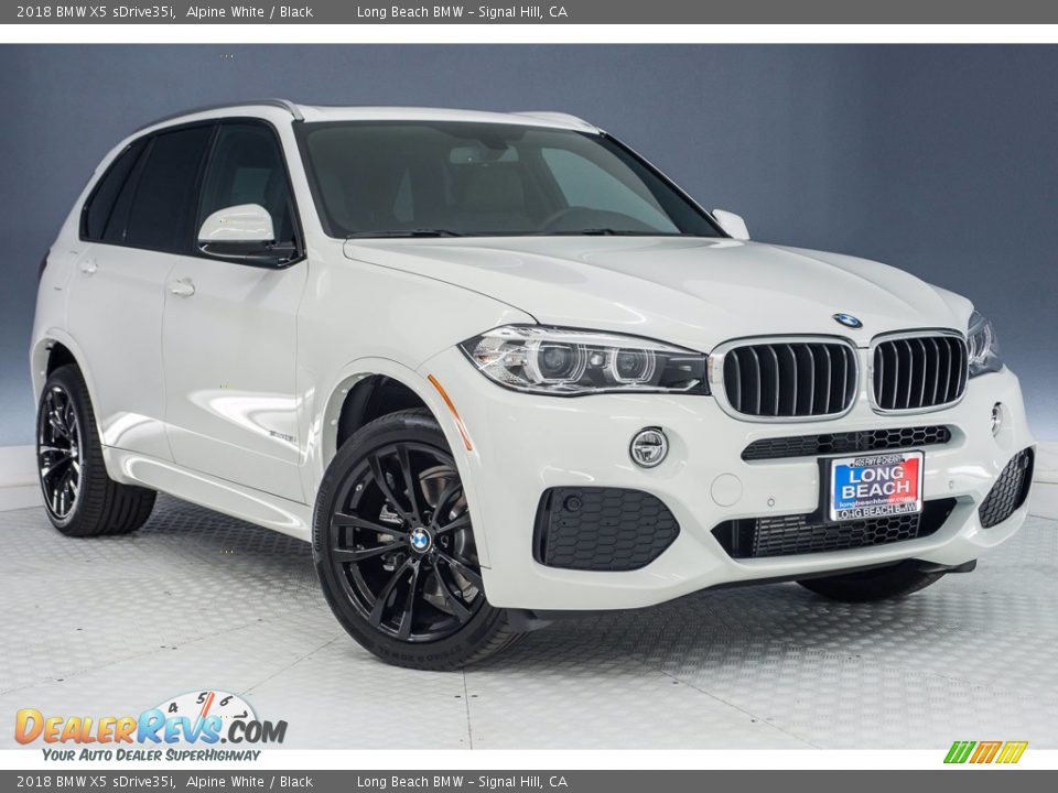 2018 BMW X5 sDrive35i Alpine White / Black Photo #11