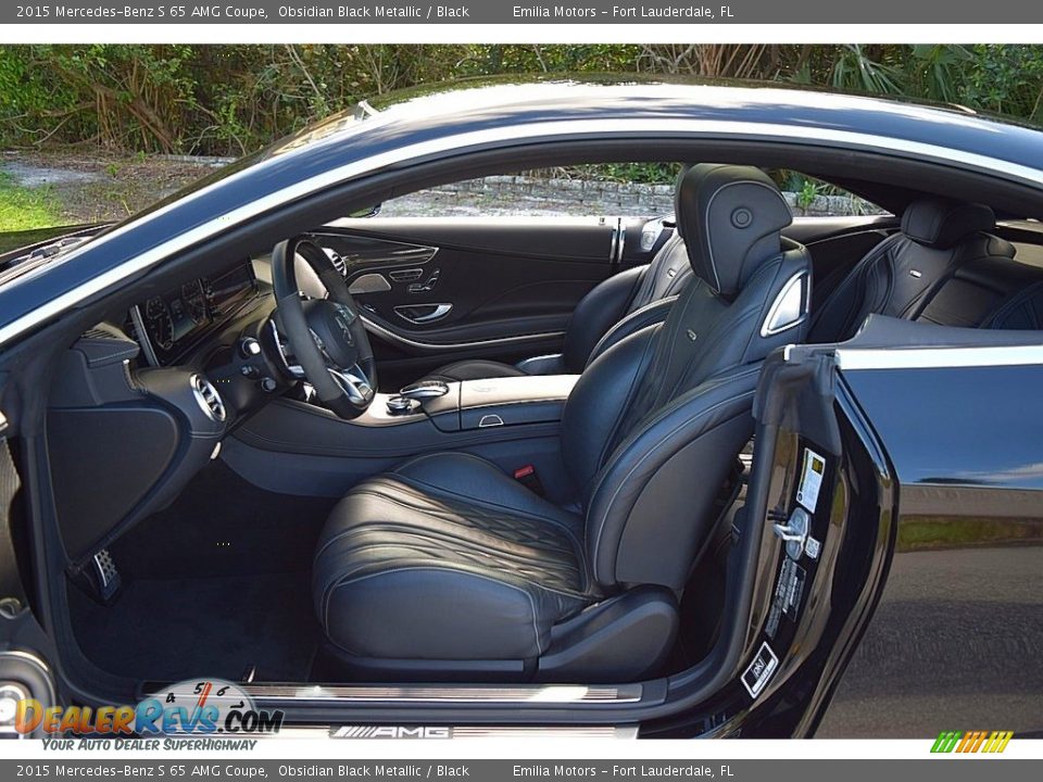 Front Seat of 2015 Mercedes-Benz S 65 AMG Coupe Photo #32
