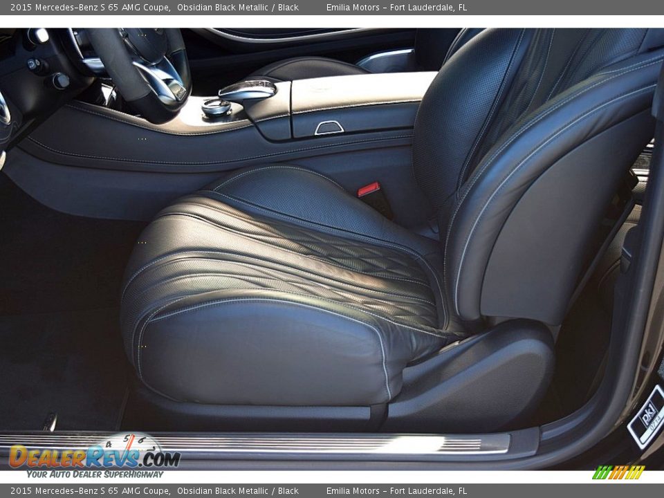 Front Seat of 2015 Mercedes-Benz S 65 AMG Coupe Photo #33