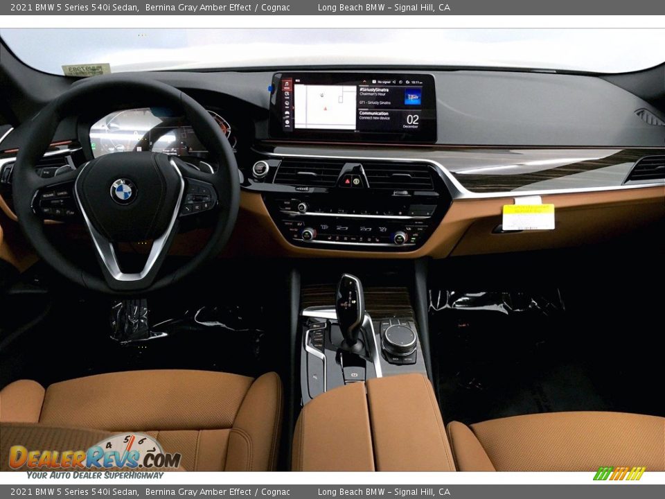 Dashboard of 2021 BMW 5 Series 540i Sedan Photo #5