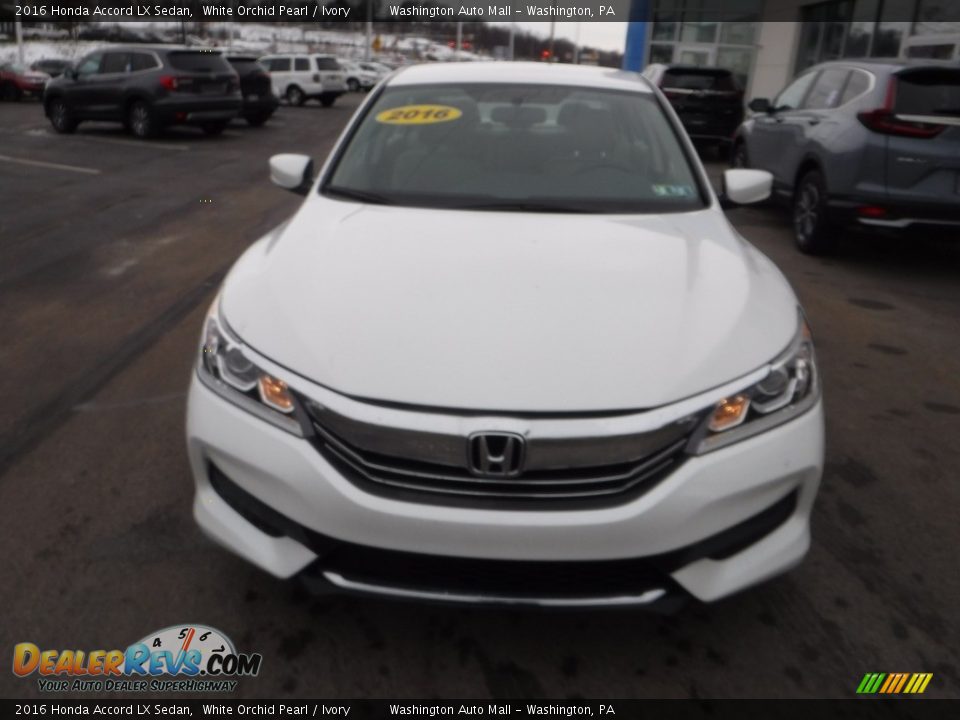 2016 Honda Accord LX Sedan White Orchid Pearl / Ivory Photo #4