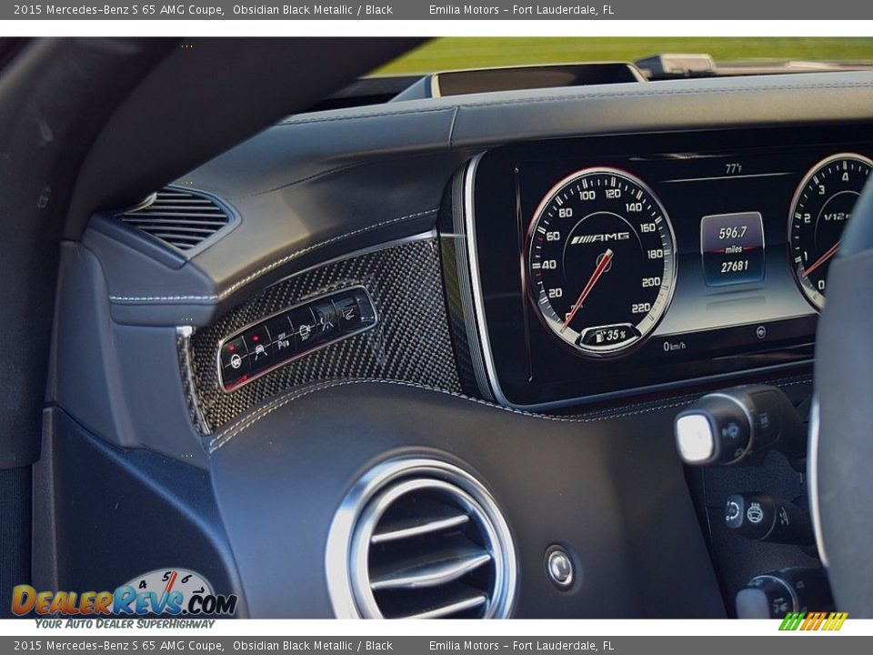 Controls of 2015 Mercedes-Benz S 65 AMG Coupe Photo #39
