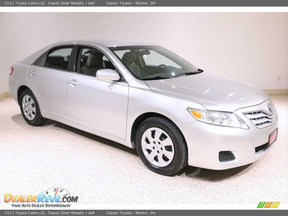 2011 Toyota Camry LE Classic Silver Metallic / Ash Photo #1