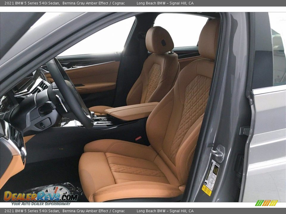 Front Seat of 2021 BMW 5 Series 540i Sedan Photo #9