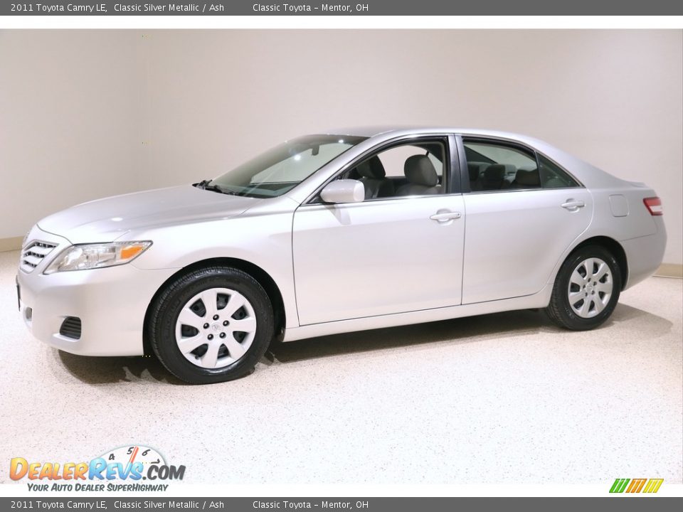 2011 Toyota Camry LE Classic Silver Metallic / Ash Photo #3