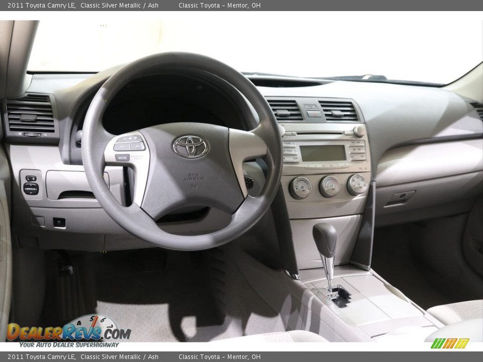 2011 Toyota Camry LE Classic Silver Metallic / Ash Photo #6
