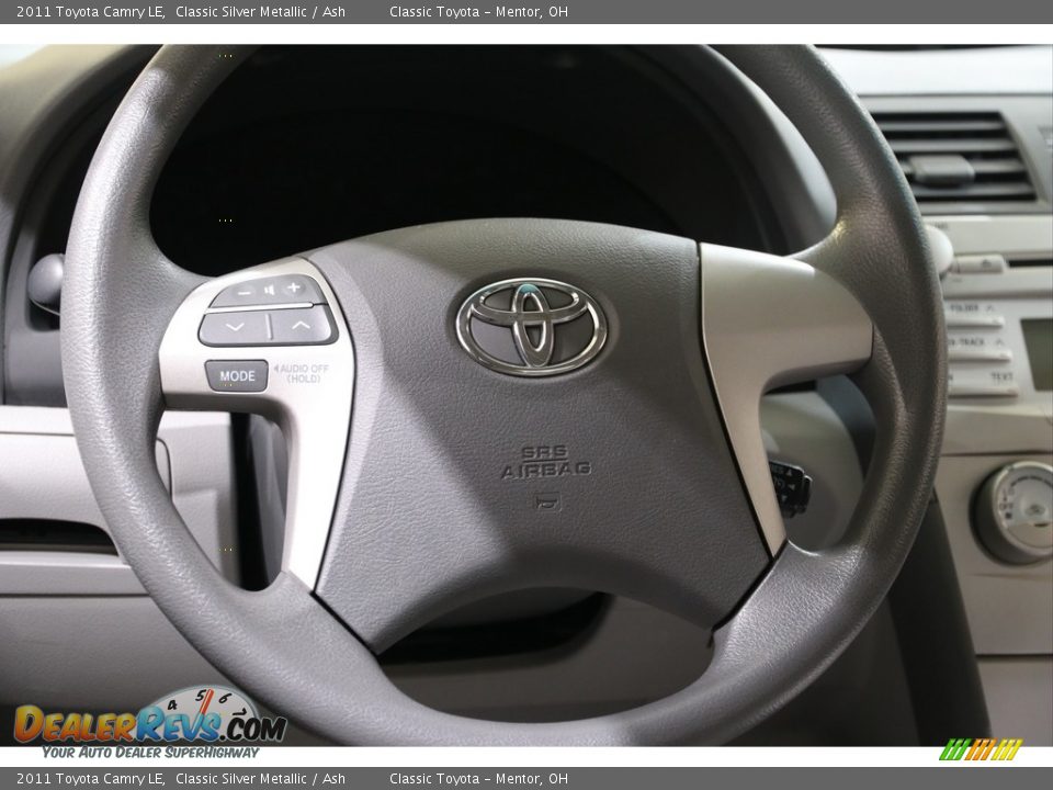 2011 Toyota Camry LE Classic Silver Metallic / Ash Photo #7