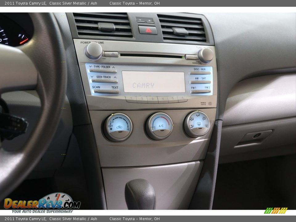 2011 Toyota Camry LE Classic Silver Metallic / Ash Photo #9