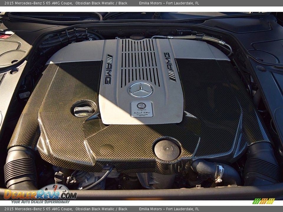 2015 Mercedes-Benz S 65 AMG Coupe 6.0 Liter AMG biturbo SOHC 36-Valve V12 Engine Photo #63
