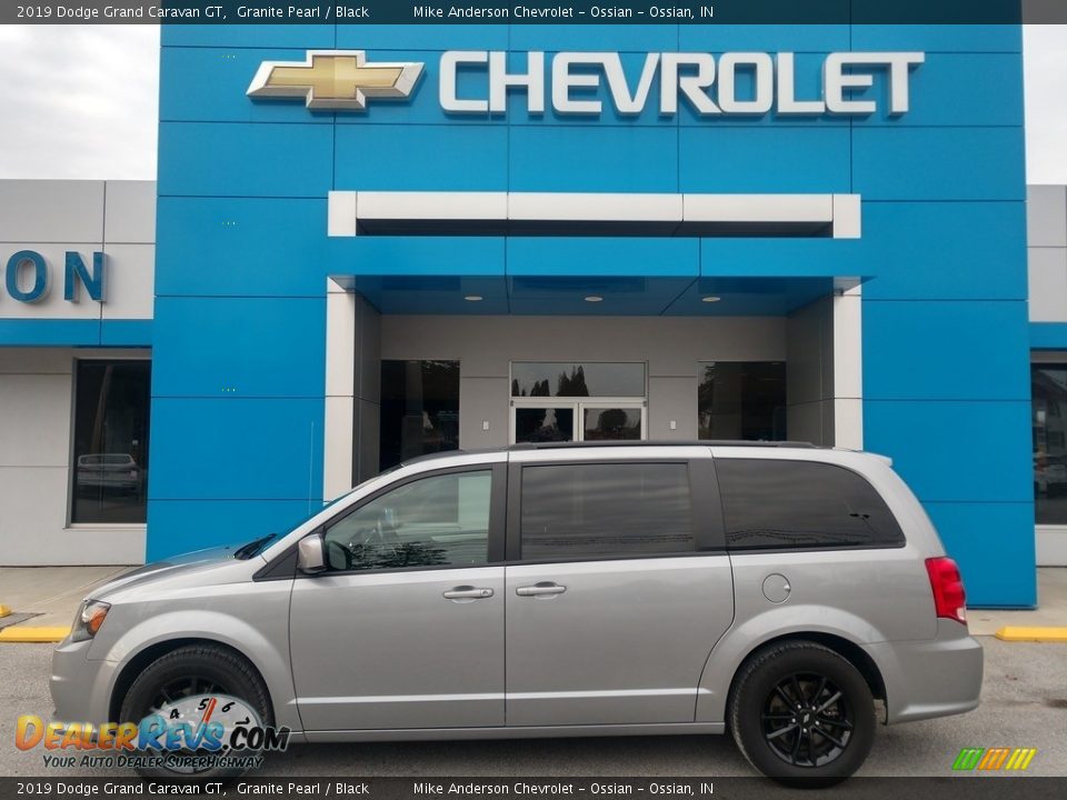 2019 Dodge Grand Caravan GT Granite Pearl / Black Photo #1