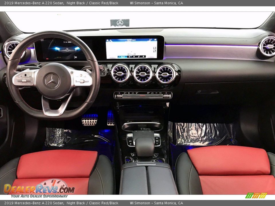 Front Seat of 2019 Mercedes-Benz A 220 Sedan Photo #11