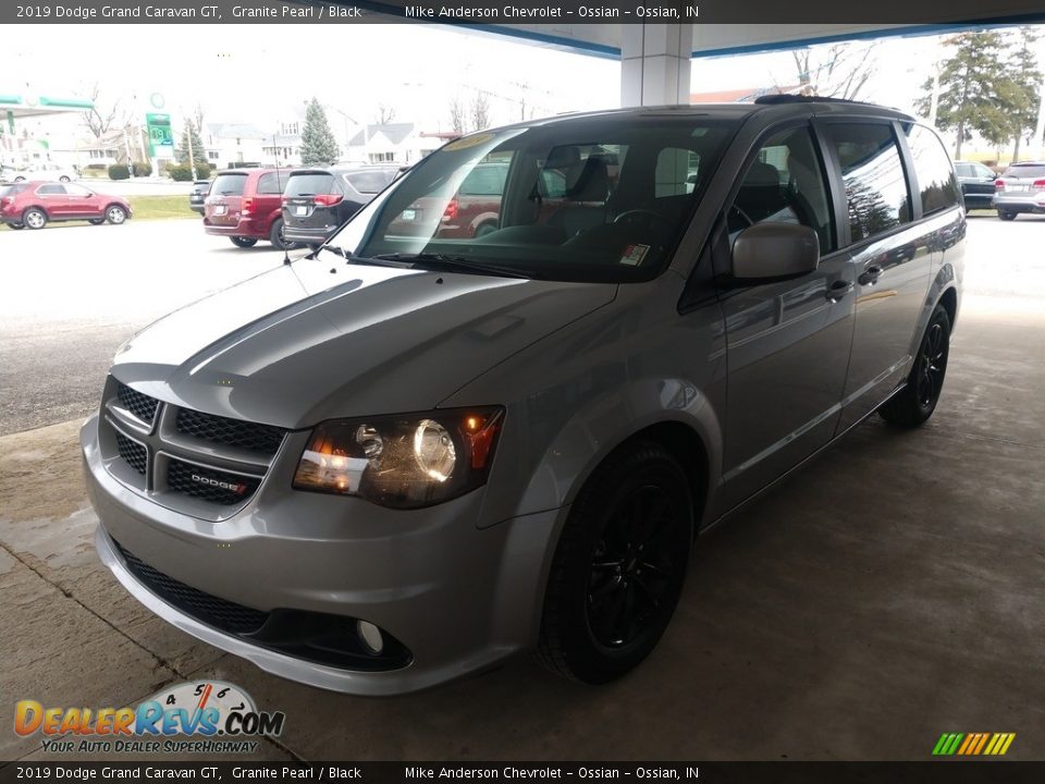 2019 Dodge Grand Caravan GT Granite Pearl / Black Photo #8