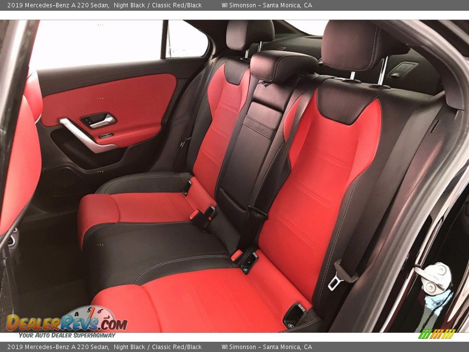 Rear Seat of 2019 Mercedes-Benz A 220 Sedan Photo #16