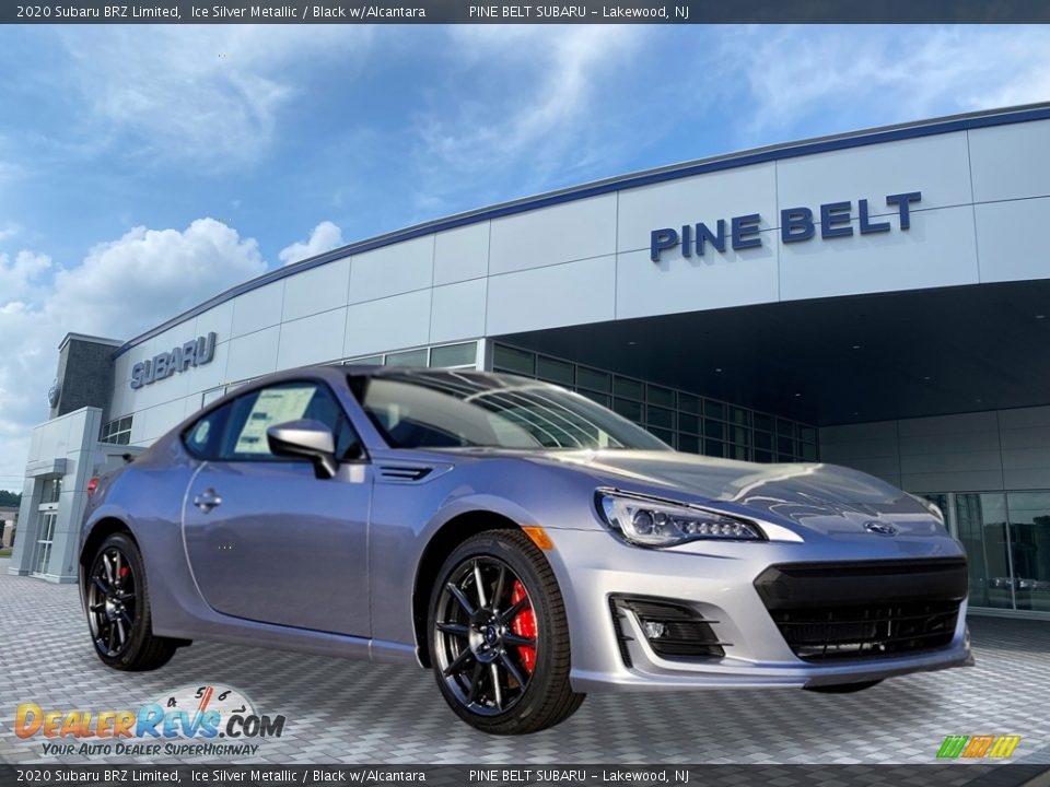 2020 Subaru BRZ Limited Ice Silver Metallic / Black w/Alcantara Photo #1