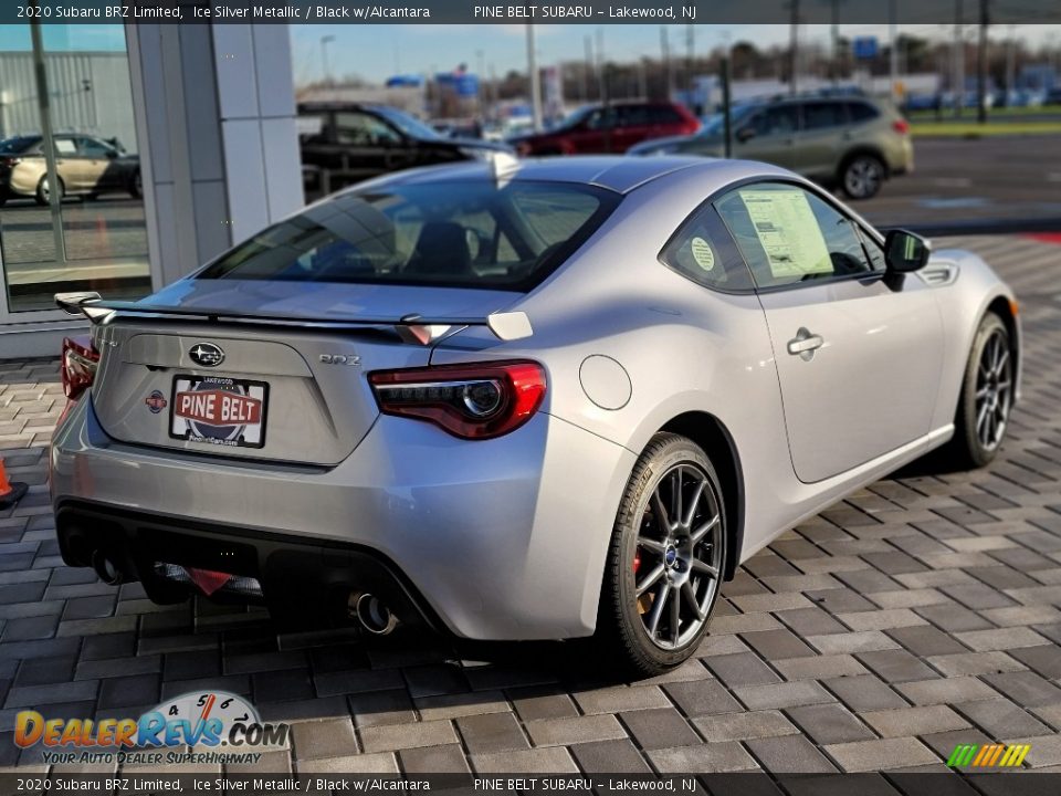 2020 Subaru BRZ Limited Ice Silver Metallic / Black w/Alcantara Photo #9