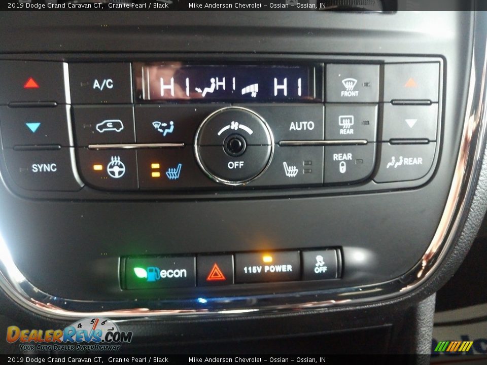 2019 Dodge Grand Caravan GT Granite Pearl / Black Photo #26