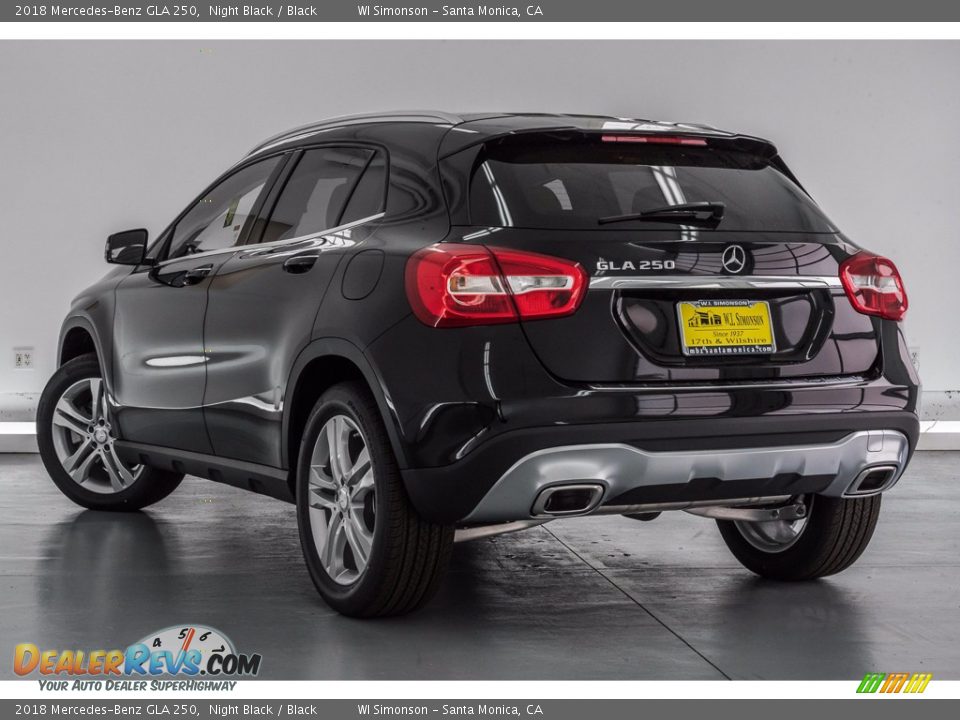 2018 Mercedes-Benz GLA 250 Night Black / Black Photo #3