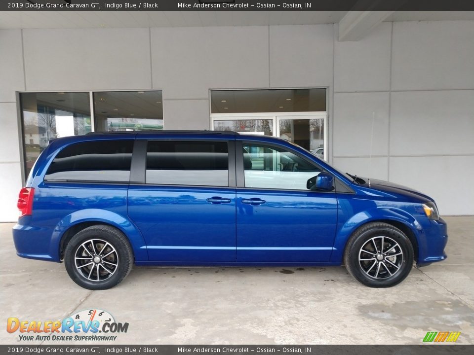 2019 Dodge Grand Caravan GT Indigo Blue / Black Photo #3