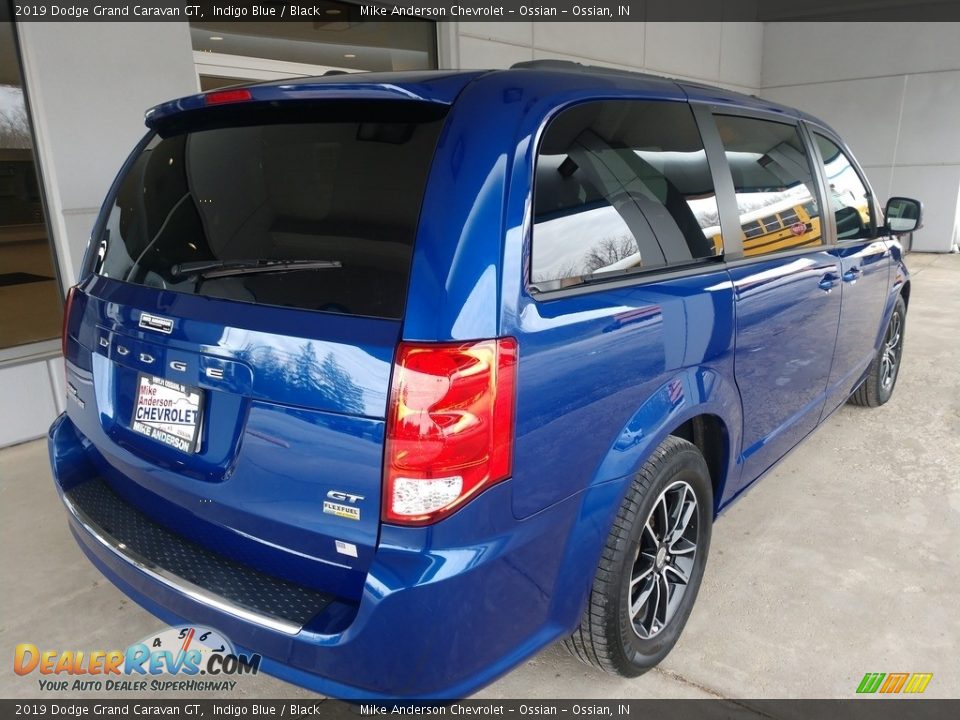 2019 Dodge Grand Caravan GT Indigo Blue / Black Photo #4