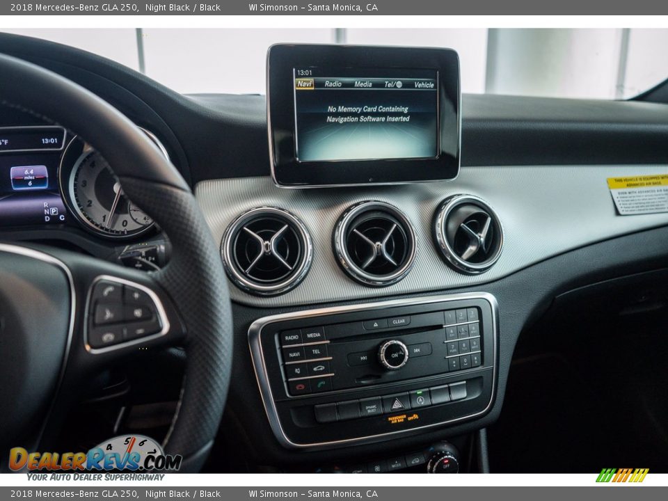 2018 Mercedes-Benz GLA 250 Night Black / Black Photo #5