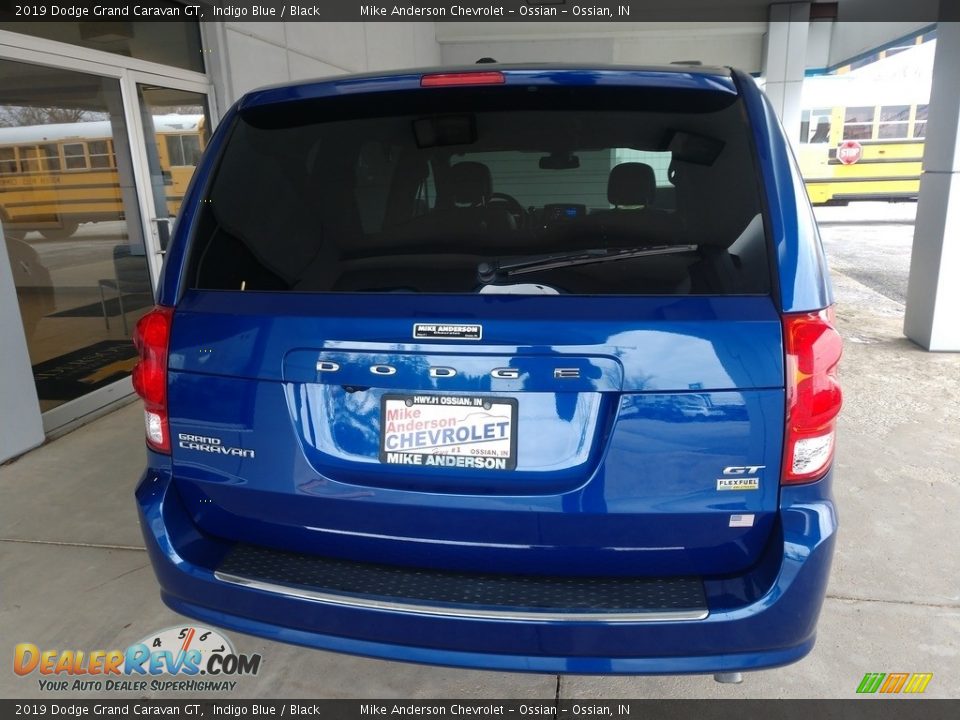 2019 Dodge Grand Caravan GT Indigo Blue / Black Photo #5