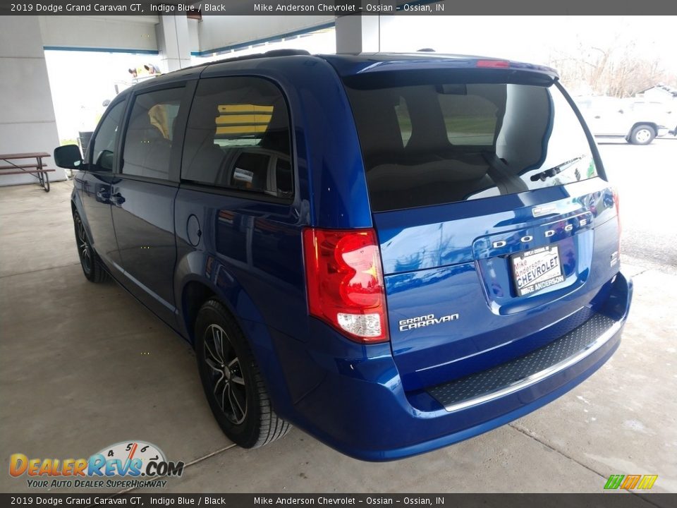 2019 Dodge Grand Caravan GT Indigo Blue / Black Photo #8