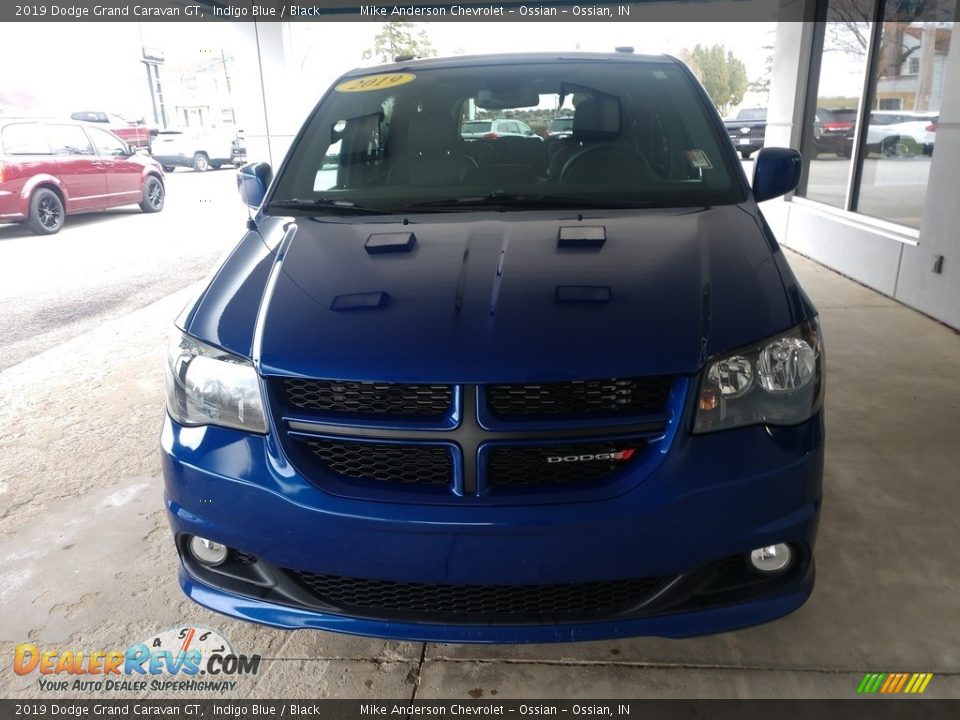 2019 Dodge Grand Caravan GT Indigo Blue / Black Photo #10