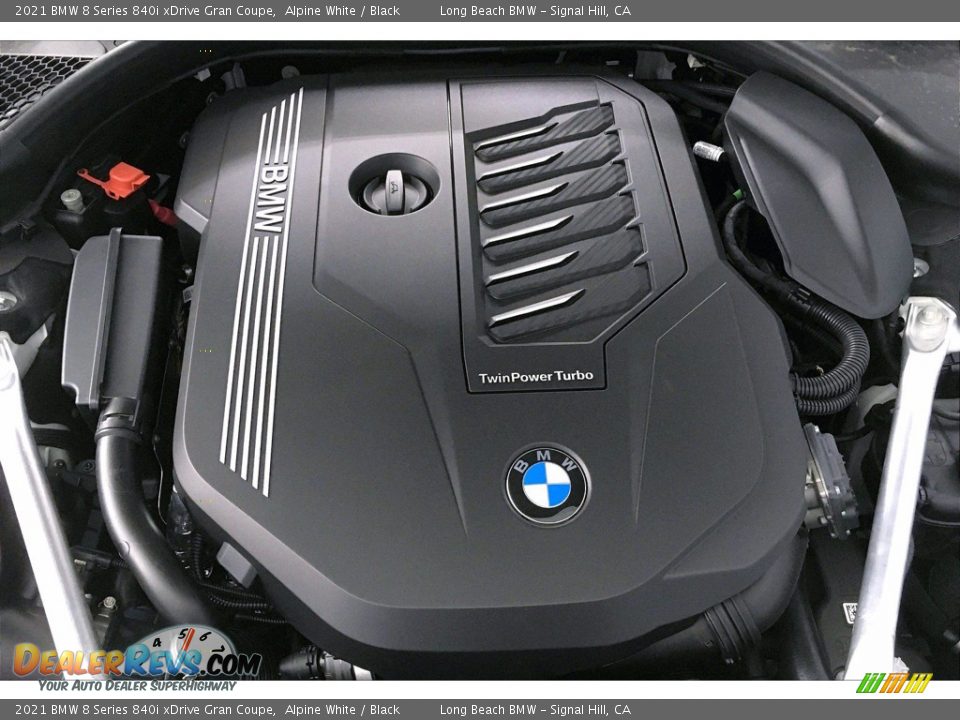 2021 BMW 8 Series 840i xDrive Gran Coupe 3.0 Liter M TwinPower Turbocharged DOHC 24-Valve Inline 6 Cylinder Engine Photo #11