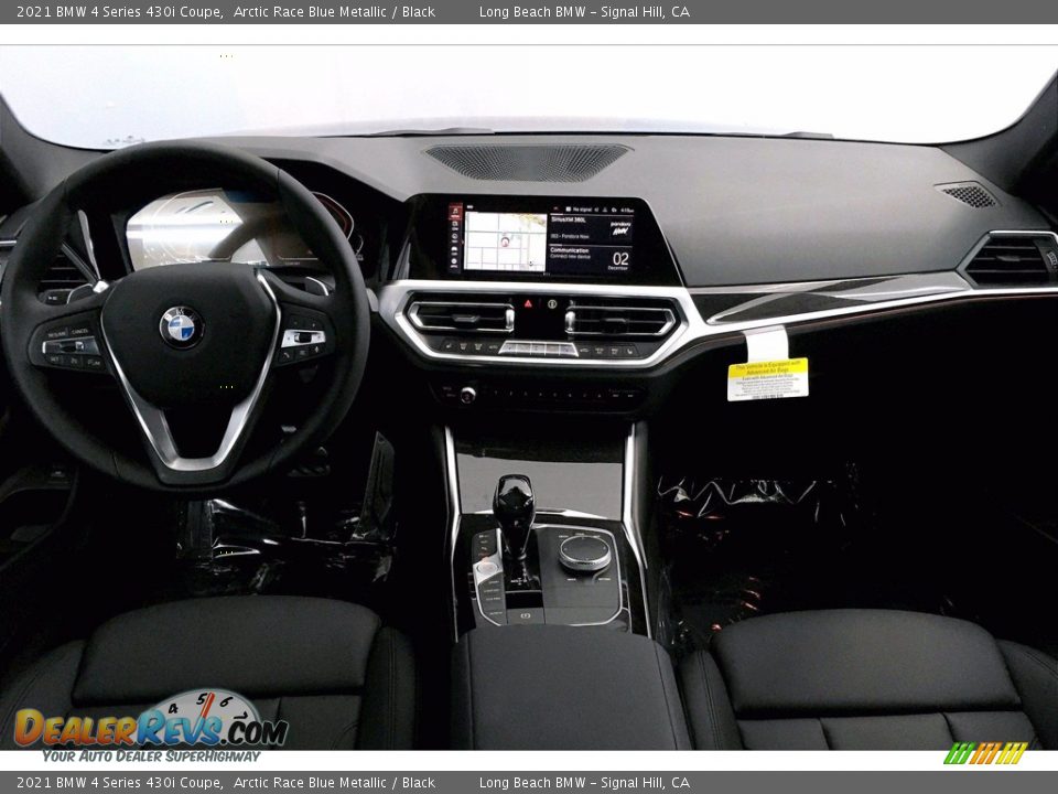 2021 BMW 4 Series 430i Coupe Arctic Race Blue Metallic / Black Photo #5