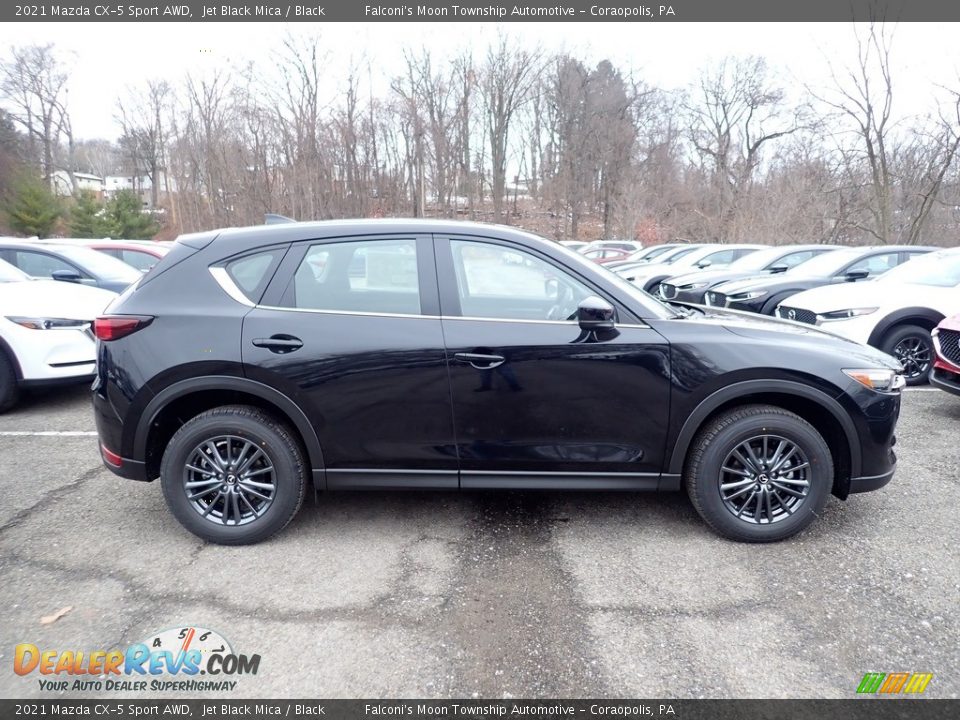 Jet Black Mica 2021 Mazda CX-5 Sport AWD Photo #1