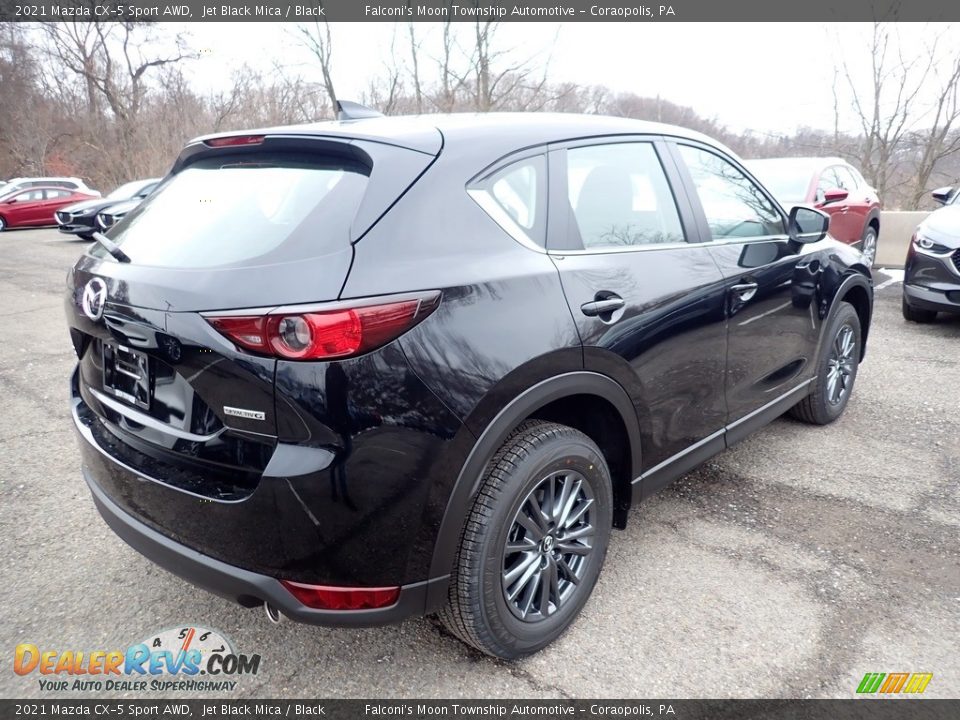 2021 Mazda CX-5 Sport AWD Jet Black Mica / Black Photo #2