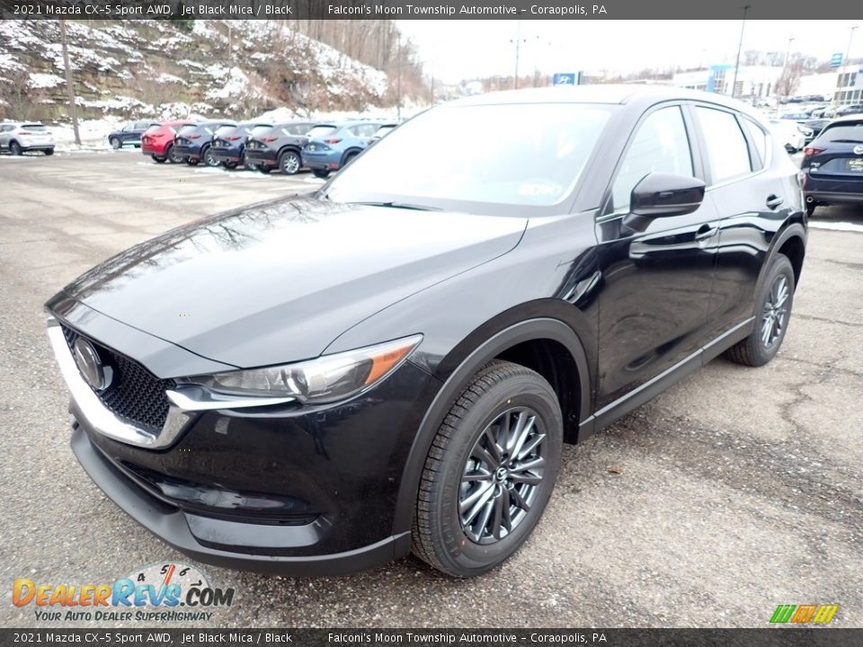 Front 3/4 View of 2021 Mazda CX-5 Sport AWD Photo #5