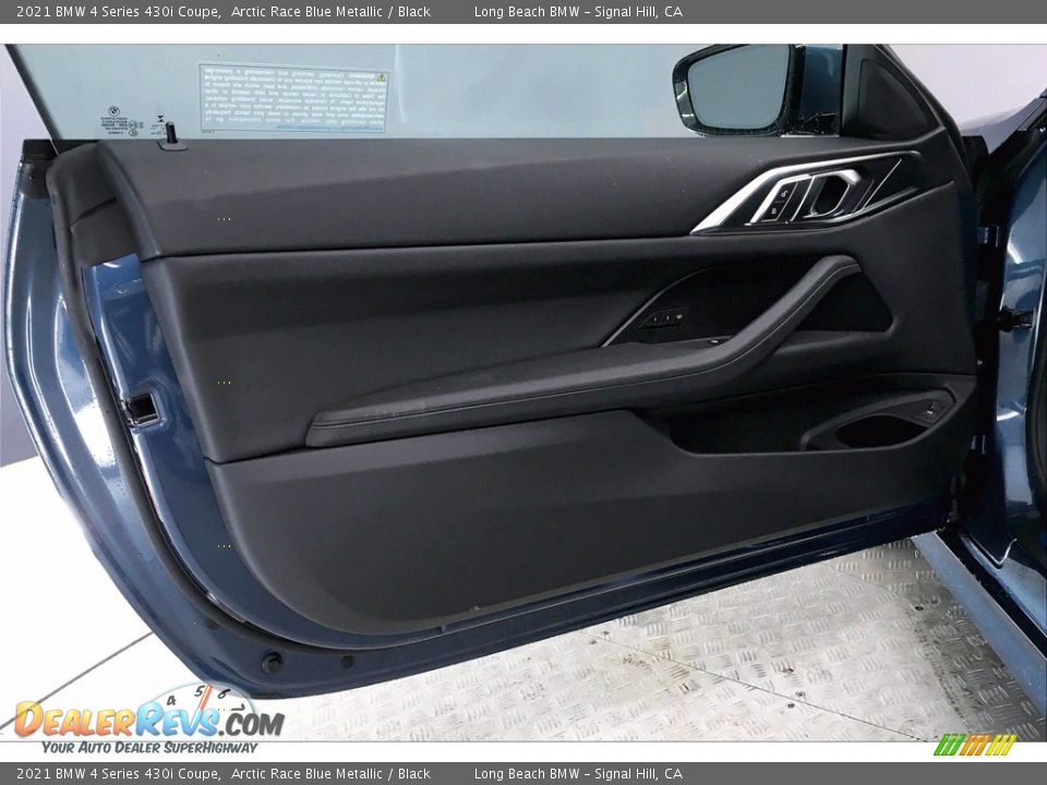 2021 BMW 4 Series 430i Coupe Arctic Race Blue Metallic / Black Photo #13
