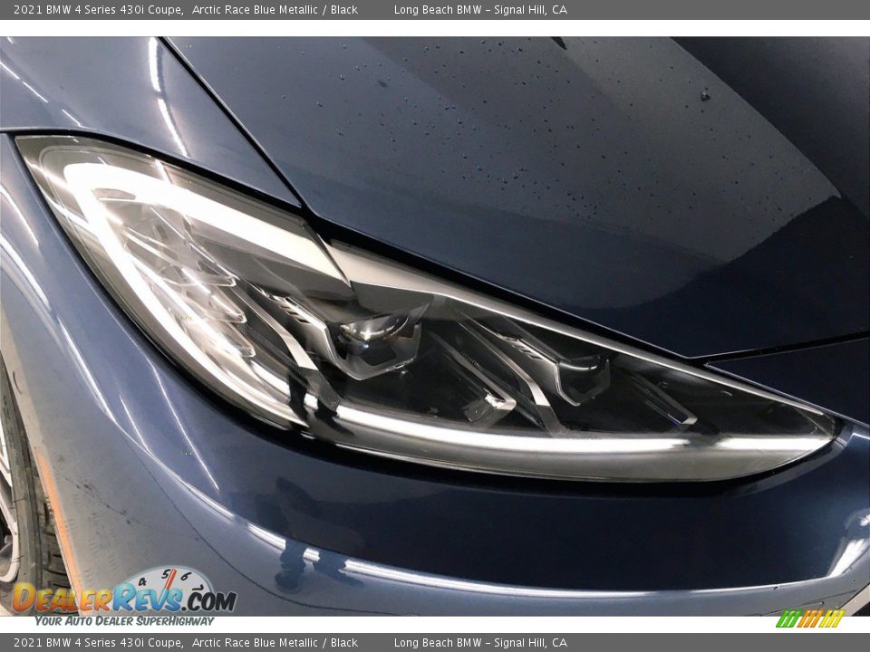 2021 BMW 4 Series 430i Coupe Arctic Race Blue Metallic / Black Photo #14