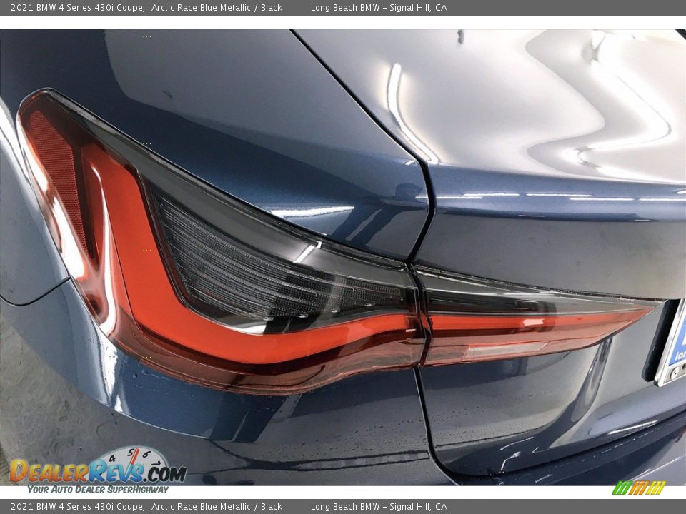 2021 BMW 4 Series 430i Coupe Arctic Race Blue Metallic / Black Photo #15