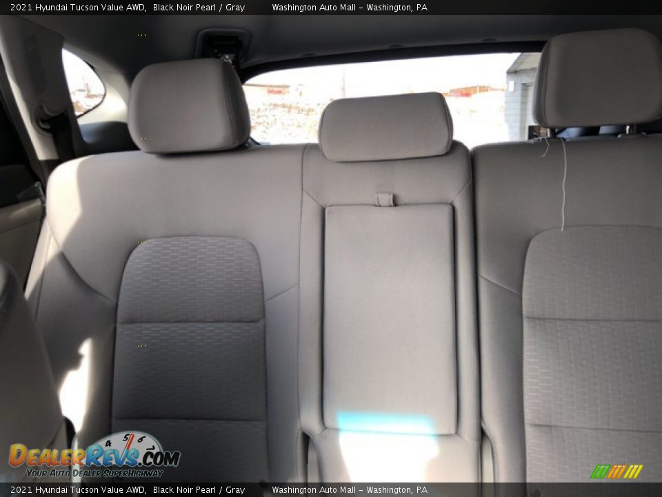 2021 Hyundai Tucson Value AWD Black Noir Pearl / Gray Photo #11